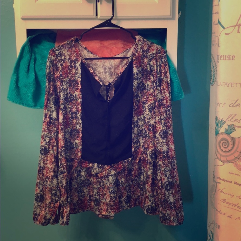 Long sleeve Blouse Size XLarge